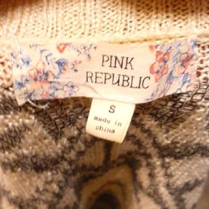 Cardigan Aztec Design